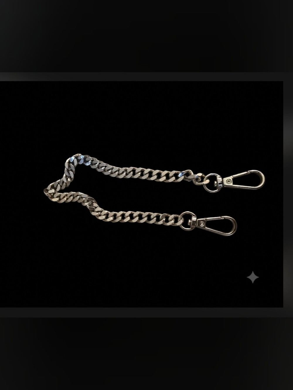 14" Silver Tone Wristlet Chain-NEW!